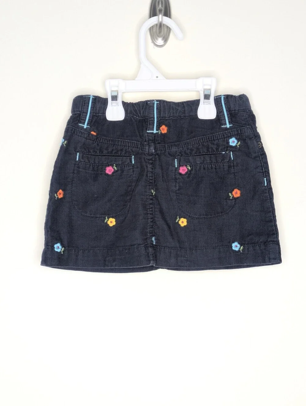 Gap Flower Embroidered Corduroy Skirt 2
